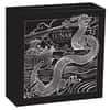 2024 1 oz Proof High Relief Silver Lunar Dragon Perth Mint