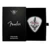 2021 1 oz Silver Fender Guitar Pick 75th Anniv Solomon Islands $2 Coin .9999 Fine (w/Box)