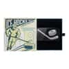 2022 Solomon Islands 1 oz Silver Ice Hockey 2-Coin Set - Heritage Sports .9999 Fine (w/Box & COA)