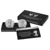 2021 W/S 1 oz Reverse Proof Silver American Eagle 2-Coin Set Designer Edition (w/Box & COA)