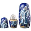 2022 1 oz Silver Father Frost Matryoshka Doll Solomon Islands $5 Coin .999 Fine (w/Box)