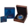 2022 5 oz Silver RMS Titanic Mother Of Pearl Coin Solomon Islands .999 Fine (w/Box & COA)