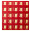 25 x 2026 1 Gram PAMP Suisse Lunar Horse Gold Bar .9999 Fine Multigram+25 (in Assay)
