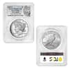 2023-S Morgan and Peace Silver Dollar Proof 2-Coin Set PCGS PF 69 FS (Morgan/Peace Label)