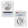 2023-S Morgan and Peace Silver Dollar Proof 2-Coin Set PCGS PF 70 FS