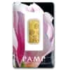 Peony - 1/5 oz PAMP Suisse Proof Gold Ingot Pendant
