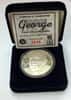 Eddie George 1 oz .999 Fine Silver Limited Edition Commemorative Medallion COA 