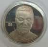 Marshall Faulk Highland Mint 1 oz .999 Fine Silver Limited Edition Commemorative Medallion w/ COA