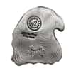 10 oz Eagle Head Silver Hand Poured Bullion Exchanges Bar .999 Fine (Antiqued)