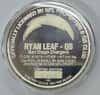 Ryan Leaf Highland Mint 1 oz .999 Fine Silver Limited Edition Commemorative Medallion w/ COA