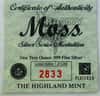 Randy Moss Highland Mint 1 oz .999 Fine Silver Limited Edition Commemorative Medallion w/ COA