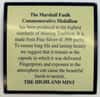 Marshall Faulk Highland Mint 1 oz .999 Fine Silver Limited Edition Commemorative Medallion w/ COA