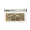 1896 $5 Silver Certificate Currency Note Tillman PMG F 12 Annotation
