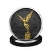 2019 1 oz Mexican Silver Libertad Coin .999 Fine Black Ruthenium 24K Gold Edition (w/Box & COA)