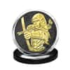 2019 1 oz Austrian Silver Robin Hood Coin .999 Fine Black Ruthenium 24K Gold Edition (w/Box & COA) - 825th Anniversary of the Austrian Mint