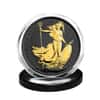 2020 Great Britain 1 oz Silver Britannia Coin .999 Fine Black Ruthenium 24K Gold Edition (w/Box & COA)