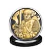 2019 1 oz Austrian Silver Leopold V Coin Black Ruthenium 24K Gold Edition (w/Box & COA) - 825th Anniversary of the Austrian Mint