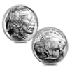2001 P/D 1.548 oz Silver American Buffalo 2-Coin Set (w/Box & COA)
