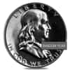 $10 Face Value Franklin Half Dollars 90% Silver 20-Coin Roll (Proof) 