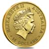 1/10 oz Australian Kangaroo/Nugget Gold Coin .9999 Fine (Random Year)
