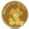 Rarities Mint 1/4 oz Proof Gold Mickey's Magic Disney Round (w/Box & COA)