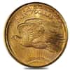 1910 D $20 St. Gaudens Gold Double Eagle NGC MS 63