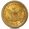 1904 $2.5 Gold Quarter Eagle Liberty Head NGC MS 62