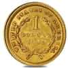 1849 $1 Liberty Head Gold Coin NGC XF 45 - Open Wreath