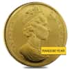 1 oz Gibraltar Royal Dog Proof/BU Gold Coin .9999 Fine (Random Year)