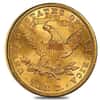 1893 $10 Liberty Head Gold Eagle Coin NGC MS 63+ 