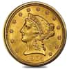 1904 $2.5 Gold Quarter Eagle Liberty Head NGC MS 62