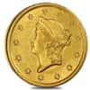 1849 $1 Liberty Head Gold Coin NGC XF 45 - Open Wreath