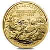 1988 Samoa 50 Tala Trans-Antarctica Expedition Proof Gold Coin AGW .2496 oz