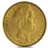 1924 B Colombia 10 Pesos Gold Coin Avg Circ AGW .4710 oz