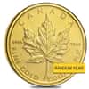 1/20 oz Canadian Gold Maple Leaf Coin Scruffy (Random Year)