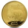 1 oz Gibraltar Royal Dog Proof/BU Gold Coin .9999 Fine (Random Year)