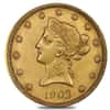 1903-S $10 Liberty Head Gold Eagle Coin PCGS XF Details