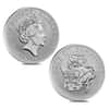 2023 Great Britain 2 oz Proof Silver The Tudor Beasts Yale of Beaufort 2-Coin Set (w/Box & COA)