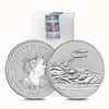 2019 2 oz Silver Australian Piedfort Crocodile Perth Mint .9999 Fine BU Next Generation Series