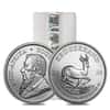Roll of 25 - 2020 South Africa 1 oz Silver Krugerrand BU (Tube, Lot of 25)