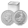Roll of 25 - 2027 Great Britain 1 oz Silver Britannia Coin BU