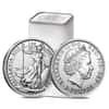Roll of 25 - 2015 British 1 oz Silver Britannia Coins