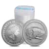 2014 P Australia 1 oz .999 Silver Saltwater Crocodile