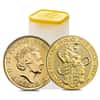 2016 Great Britain 1/4 oz Gold Queen's Beasts (Lion) Coin .9999 Fine BU