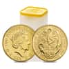 2017 Great Britain 1 oz Gold Queen's Beasts (Red Dragon) Coin .9999 Fine BU