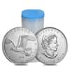 Roll of 25 - 2014 1 oz Silver Canadian Bald Eagle - Birds of Prey Series BU (Lot,Tube of 25)