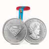Roll of 25 - 2016 1 oz Silver Canadian Superman: S-Shield .9999 Fine $5 Coin (Lot,Tube of 25)