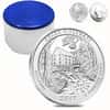 2017 5 oz Silver America the Beautiful ATB Missouri Ozark National Scenic Riverways Coin