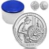 2019 5 oz Silver America the Beautiful ATB Massachusetts Lowell National Historical Park Coin