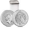 Monster Box of 200 - 2022 Great Britain 2 oz Silver The Tudor Beasts Lion of England Coin .9999 Fine BU (20Tubes, Lot of 200)